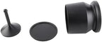 Aluminium Alloy Coffee Powder Picker Dosing Cup with Dosing Ring Coffee Powder Receiver Container Press Coffee Distribution Tool for Espresso Pour Over Coffee Barista Use (58mm) by Unknown