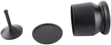Aluminium Alloy Coffee Powder Picker Dosing Cup with Dosing Ring Coffee Powder Receiver Container Press Coffee Distribution Tool for Espresso Pour Over Coffee Barista Use (58mm) by Unknown