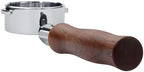 Normcore 57mm Bottomless Portafilter Fits Lelit 57 Groups - Anna and Anita, Naked Portafilter with Genuine American Walnut Handle - Image 2