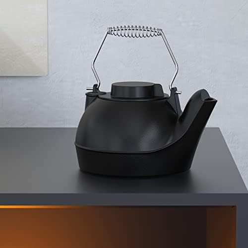 Fire Beauty Cast Iron Wood Stove Kettle, Humidifier for Indoor Fireplace - Image 4