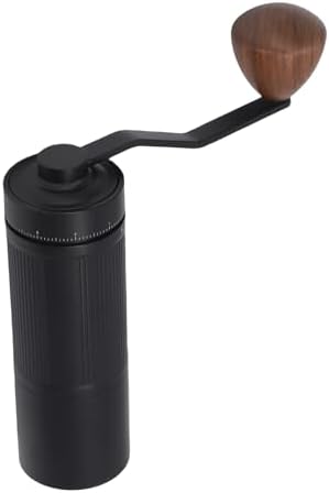 Rengue Manual Grinders Aluminum Alloy and Stainless Steel Burrs for Drip Coffee Travel Manual Coffee Grinder with Adjustable Settings Nan Kitchen - Image 3