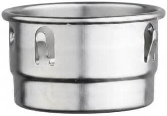 Stainless Steel Tea Infuser for Loose Leaf - Fine Mesh Strainer Fits Mugs & Cups (1.5-1.77 Inch Diameter) by Unknown