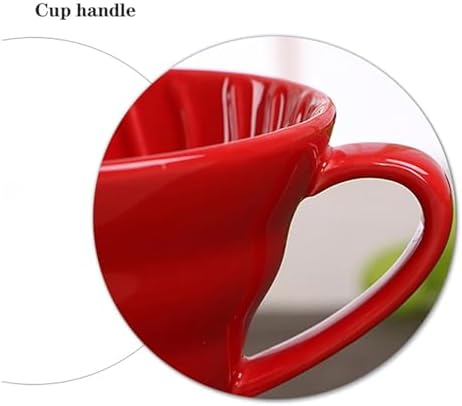 Ceramic Coffee Filter Enhances The Rich Flavor Set For Pour Over Maker(Yellow) - Image 4