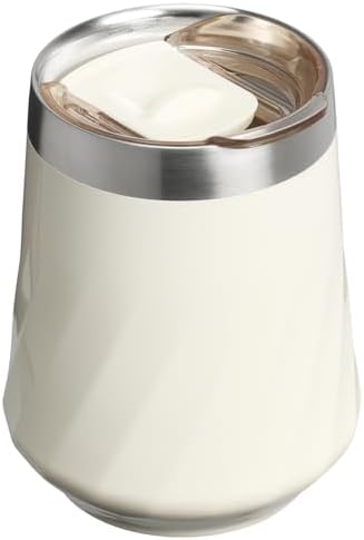 STANLEY Reserve Wine Tumbler | 11 oz Stainless Steel Travel Mug For Wine, Cocktails, Soda | Keeps Drinks Cold for Hours | BPA-Free | Cream Gloss - Image 3