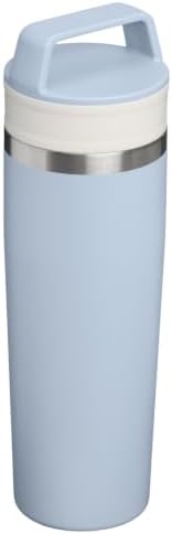 STANLEY Cafe To Go Travel Mug 20 oz | Leakproof Two-Part Drink Through Lid | Tumbler Cup for Coffee, Tea and Drinks | Insulated Stainless Steel Coffee Mug | BPA-Free | Blue Dream Stone - Image 3