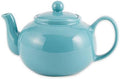 Stoneware Teapot - Turquoise by RSVPInternational