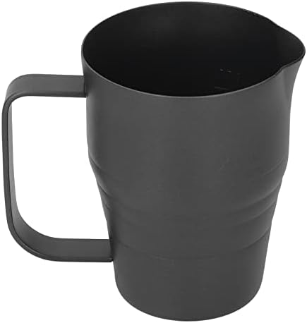 Milk Frothing Pitcher, Coffee Steaming Pitcher with Eagle Shape Spout, 900ml 304 Stainless Steel Food Grade Milk Frother, Thickening Coffee Steaming Pitcher for Home Cafe and Hotel - Image 3
