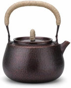 Electric Kettle Copper Tea Kettle Water Boiler Stovetop Kettle With High Arched Handle Polished Interior Grip suitable for home kitchens office tea stations dorm rooms by Unknown