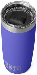 YETI Rambler Tumbler, Vaccum Insulated Stainless Steel Tumbler with Magslider Lid, Ultramarine Violet, 10 oz (295 ml) by YETI