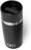 YETI Rambler 12 oz Travel Bottle, Stainless Steel, Vacuum Insulated with Leakproof Commuter Cap, Black by YETI