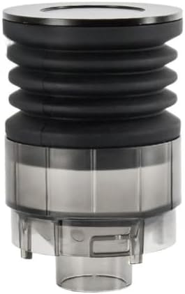 Coffee Grinder Silicone Bellows Funnel for Baratza Sette 270 BG30, Grounds Cleaning and Collection for Hopper, Aluminum Lid, Hand Press Air Blower Accessory, Black, Quick Bean Swap - Image 5