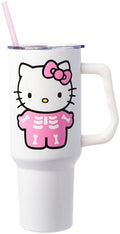 Silver Buffalo Sanrio Hello Kitty Skeleton, Stainless Steel Tumbler, 40oz by SilverBuffalo