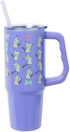 Silver Buffalo Pokemon Cafe Art Mimikyu Stainless Steel Tumbler, 30oz by SilverBuffalo