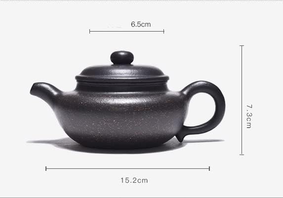 KYUSAR Japanese Cast Iron Teapot Chinese Teapot 250ML Teapot Purple Clay Hand Painted Vintage Tea Pots Tetsubin Tea Pot - Image 2