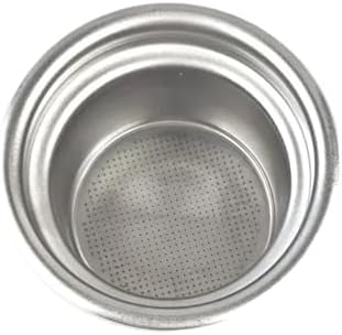 Replacement Stainless Steel Espresso Filter Basket Reusable 58mm Four Cup Powder Bowl Coffee Maker Handle Filter Basket(2pcs) - Image 3