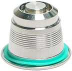 Refillable Tasse Inox Empty Capsules Stainless Steel Reusable Filter Cup Rechargeable Inoxidable Coffee Pod Taza(2PCS Capsule) - Image 2