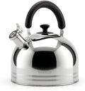 6.3QT Whistling Tea Kettle for Stove Top, 304 Stainless Steel Tea Kettles by Koocovel