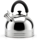 6.3QT Whistling Tea Kettle for Stove Top, 304 Stainless Steel Tea Kettles by Koocovel