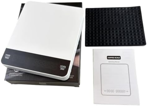 Coffee Scale, Mini Digital Balance 3kg 0.1g with Insulation Mat by Unknown