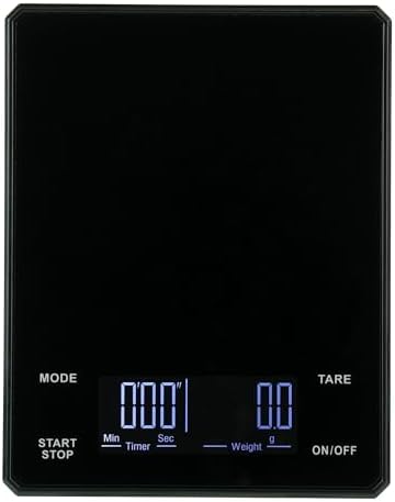 Digital Scale, Smart Home Timer Coffee Scale,Rechargeable Kitchen 3kg Precision 0.1g,High-Definition Backlight Display,Unit:g/oz/ml - Image 2