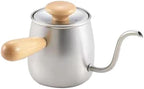 304 Stainless Steel Gooseneck Kettle, Elegant Coffee Pot with Lid for Precision Pouring, Ideal for Tea and Coffee Lovers (Original Color) - Image 4