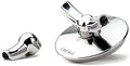 CREMA Coffee Products 58mm Bottomless Spouts | Single & Double Spout Options | Converts Bottomless Portafilter to Spouted | Compatible with Crema 58mm & E61 Portafilters | Durable Stainless Steel by CremaCoffeeProducts