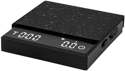 Rechargeable Small Coffee Scale with Timers Portable Digital Kitchen High Precisions 5 Modes Drip Espresso with Automatic Timing - Image 6