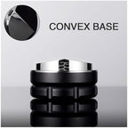 57MM 57.5MM Coffee Distributor Tamper Stainless Steel, Compatible For Lelit, 57MM Convex Flat Base Espresso Coffee Accessories Barista Tools(57.5mm) - Image 2