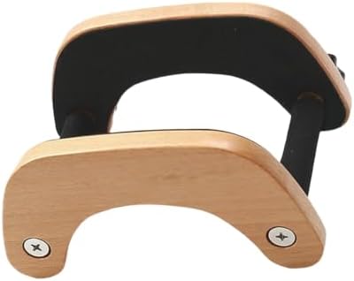 Handcrafted Wooden Guitar Holder, Portable Acoustic Guitar Stand Storage Ra - Image 5