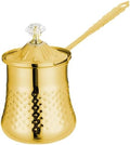 coffee maker， Gold W Anti Overflow Spout Tea Kettle for Coffee(Large) by Unknown