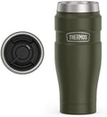 THERMOS Stainless King Stainless Steel Tumbler, 16oz, Army Green by Thermos