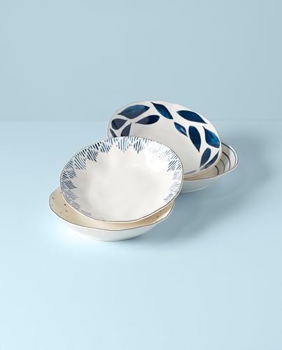 Lenox Blue Bay 4-Piece Set Pasta Bowls, 4.75 LB - Image 2