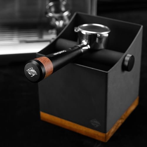 54mm Espresso Tools Set | Black Calibrated Tamper | Bottomless Portafilter with Black Aluminum Handle | Fit Breville & Sage Barista Espresso Machine - Image 4