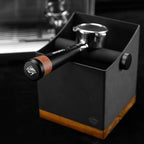54mm Espresso Tools Set | Black Calibrated Tamper | Bottomless Portafilter with Black Aluminum Handle | Fit Breville & Sage Barista Espresso Machine - Image 4