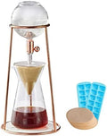 JITEM Cafetera Glass Ice Dripper Maker Manual Household Drip Coffee Hand-Brewed Cold Brew Pot with Filter Adjustable Water Flow Coffee Maker for Coffee or Tea by Unknown