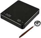 Digital Coffee Scale with Timer, 3kg 0.1g for Espresso & Pour-Over by LMRXOFE