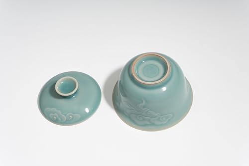 190 ml porcelain tea set - suitable for 1-2 people, with gift box - Image 5