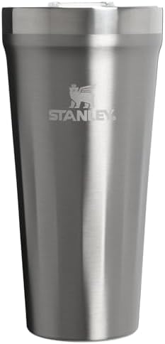 STANLEY Everyday Tumbler 20 oz | Press Fit Drink Through Lid | Beverage, Coffee, and Cocktail Cup | Insulated Stainless Steel Wine Glass | BPA-Free | Steel Shimmer by Unknown