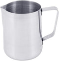 Milk Frothing Pitcher 66-Ounce 2000 ml Extra Large Milk Pitcher Stainless Steel Milk Steaming Frothing Pitchers for Espresso Machines Milk Frother Latte Art (Set of 6) 2 Quart by Unknown