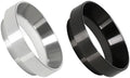 51/53/54/58mm Espresso Coffee Dosing Ring Coffee Filter Replacement Ring Espresso with 2 Cup 1 Cup Basket Needle Dosing Funnel 54mm(51mm Sliver Ring) by Unknown