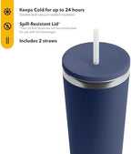RTIC 28oz Everyday Tumbler, Insulated, Ceramic Lined, Navy - Image 2