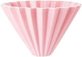 For Even Water Flow And Rich Flavor Coffee Dripper Cup For Home Barista,Ceramic Pour Over Coffee Filter Cup With Spiral Groove(Pink,V01 (1-2Cup)) by Unknown