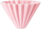 For Even Water Flow And Rich Flavor Coffee Dripper Cup For Home Barista,Ceramic Pour Over Coffee Filter Cup With Spiral Groove(Pink,V01 (1-2Cup)) by Unknown