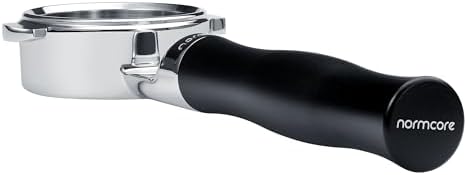 Normcore 58mm Unibody Bottomless Portafilter with Built-in 0.28mm High Extraction Basket For all La Marzocco Home Espresso Machines, 22g - Image 5