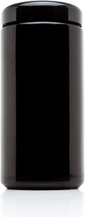 Infinity Jars 1 L Airtight Smell Proof Coffee Canister Set, 6 Pack, Black by InfinityJars