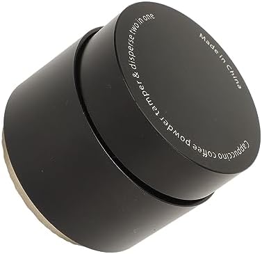 TANIQIACA 51mm 3 in 1 Constant Spring Pressure Coffee Tamper Built in WDT Distribution Needle Threaded Base Aluminum Alloy Espresso Press Tool (Waffle Base 51mm / 2.01in) - Image 4