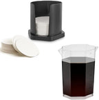 Coffee Filter Holder & Coffee Carafe Compatible with Aeropress XL Coffee Maker by CAFEMASY