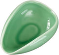 Tea Vessel Ceramic Coffee Bean Dosing Cup Coffee Bean Weight Tray Container Coffee Bean Measuring Cup Spoon Flower Loose Tea Scoop Coffee Bar Organizer Chinese Tea Ceremony Accessories (Green) by QianShi