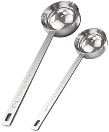 Stainless Steel Measuring Scoop, 15ML 30ML Coffee Spoon by Unknown