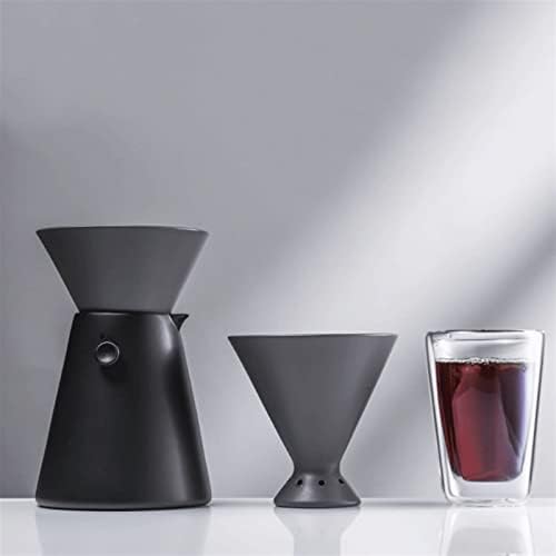 Coffee Dripper Set, Permanent Pour Over Coffee Maker with Ceramic Filter Cup and Separate Stand, Ideal for Home Brewing Fresh Coffee - Image 3